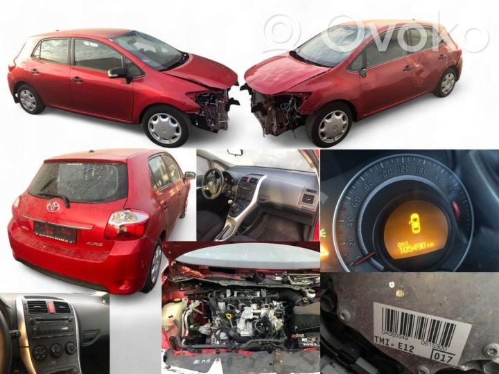 Toyota Auris I E15 Рестайлинг 12 г. Трос замка крышки передней / капота двигателя, фото 4