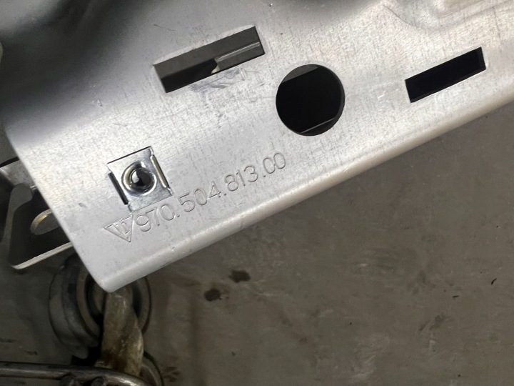КРОНШТЕЙН ВЫХЛОПА PORSCHE PANAMERA 970 I РЕСТАЙЛИНГ 3.0 S E-ГИБРИД, фото 4