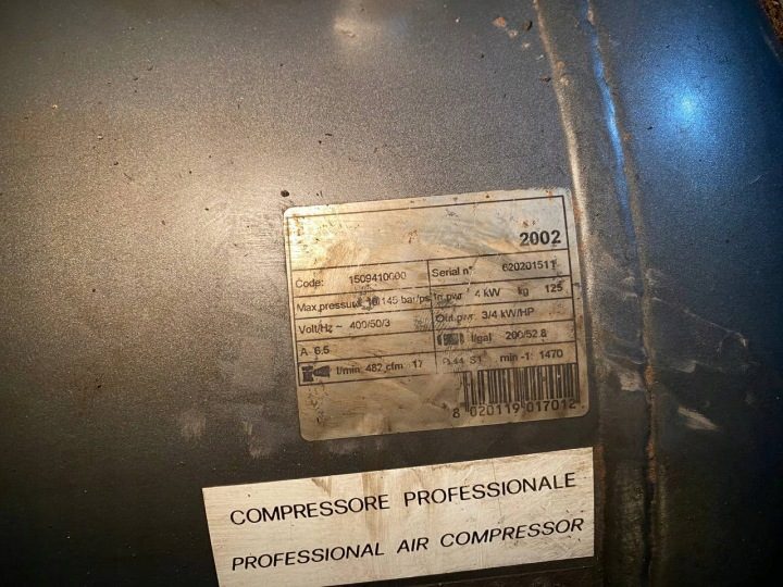 Компрессор tłokowy масляный Walter GK 420-2,2/50A P 50 l 10 бар, фото 5