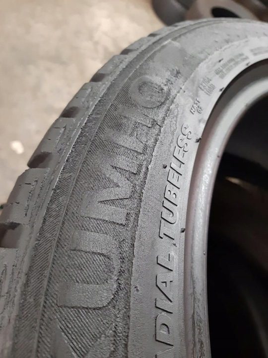2× Шина всесезонная Kumho Solus HA31 225/45R18 95 В усилитель (XL), фото 15