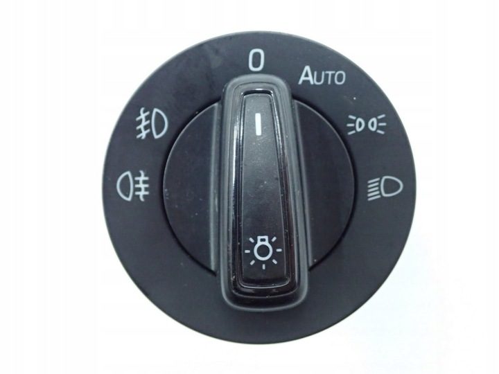 ПАНЕЛЬ ВЫКЛЮЧАТЕЛЬ СВЕТА ЕВРОПА 5E0941431D SKODA OCTAVIA III 5E 13 г., фото 1