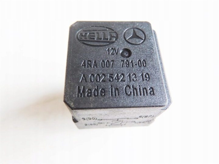 Реле Фишка Компрессора Подвески HELLA A0025427219 Для Mercedes, фото 2