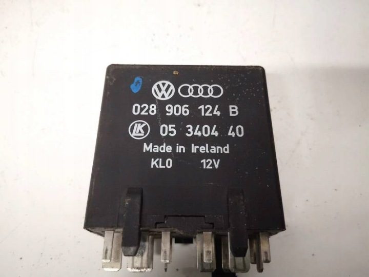 Volkswagen Golf Реле 1996 1.9L 028906124B 028 906 124 B, 028906124B,, фото 2