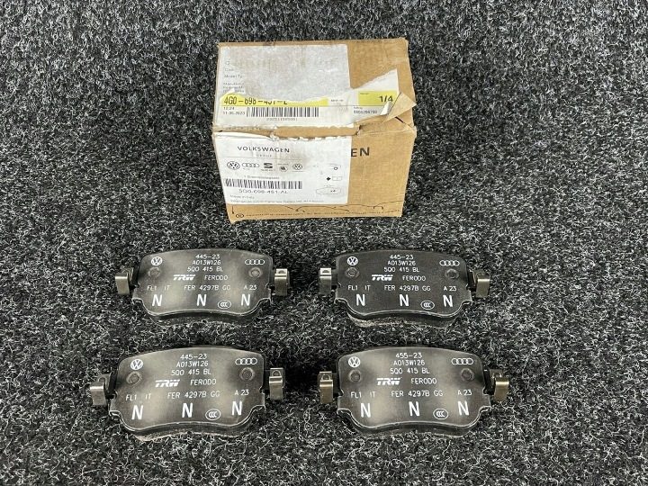 VW AUDI SEAT SKODA КОЛОДКИ ТОРМОЗНЫЕ КОМПЛЕКТ 5Q0698451AL, фото 1