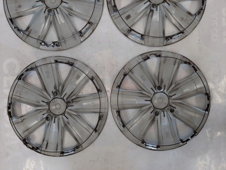 4× Колпак Volkswagen Оригинальный 16" серебристый, фото 9