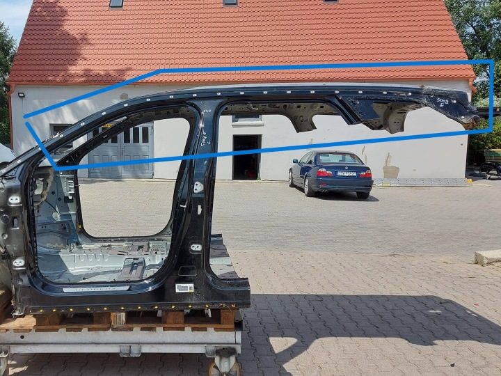 Peugeot 5008 III E5008 крыша обшивка płat крыши черная ktvd, фото 1