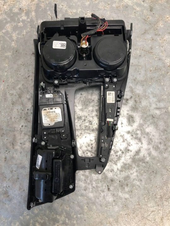 Декор тоннеля бардачок Idrive BMW F10 F11 рестайлинг 9206372 9350723, фото 7