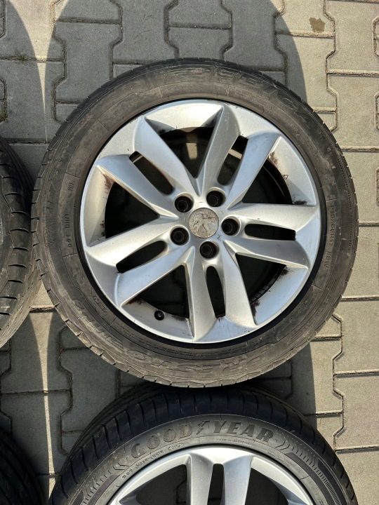 PEUGEOT 508 I ДИСКИ 17 КОЛЕСА ШИНЫ 215/55/17 9671401380, фото 4