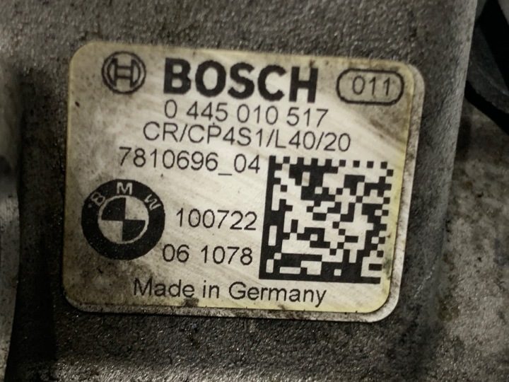 ТНВД BMW E91 7810696 2.0 184 л.с. 04-12 форсунка, фото 4