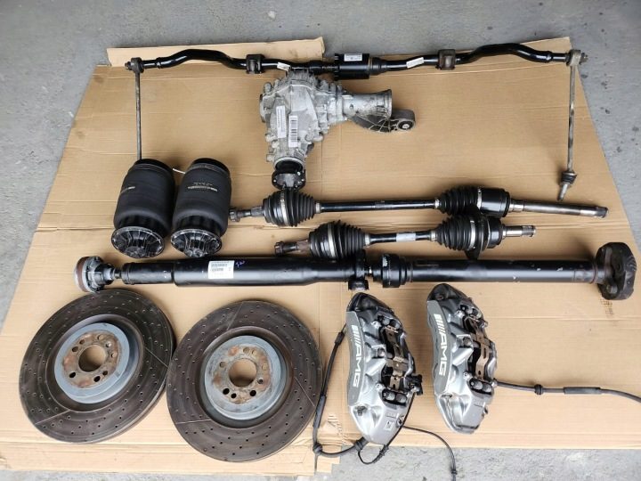 Mercedes-Benz X166 ML, GL 63AMG подушки задние 1663200029, фото 2