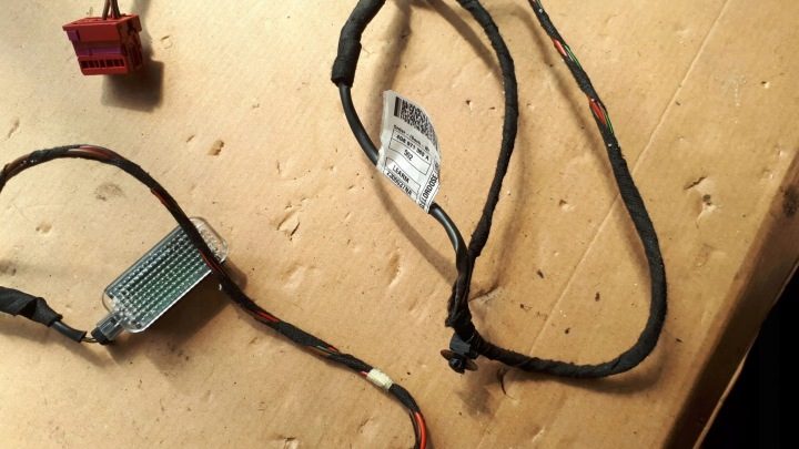 A6 C7 4G жгут проводки сиденья фонаря LED A7 4G, фото 4