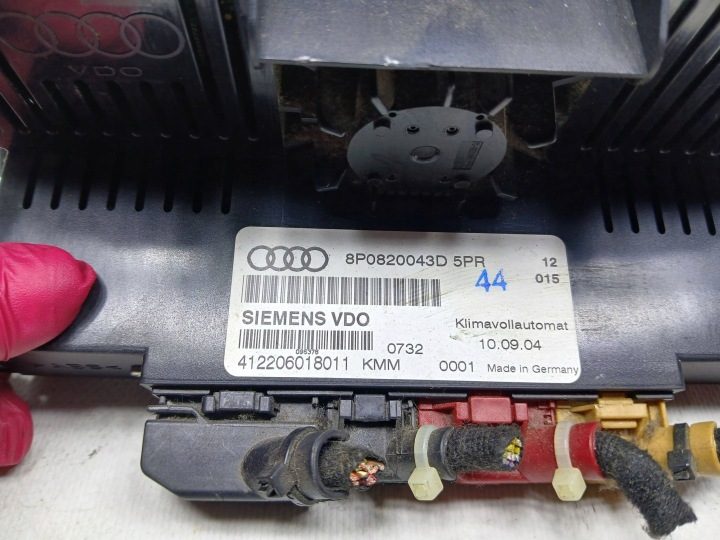 БЛОК УПРАВЛЕНИЯ ПЕЧКОЙ КОНДИЦИОНЕРА 8P0820043D AUDI A3 8P, фото 5