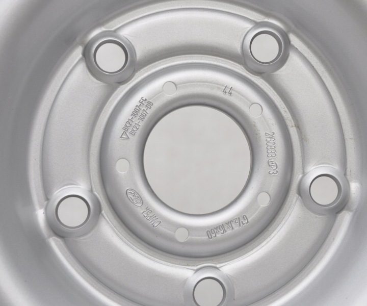 4× Штампованный диск Ford OE bk21-1007-fc 6.5" x 16" 5x160 ET 60, фото 4