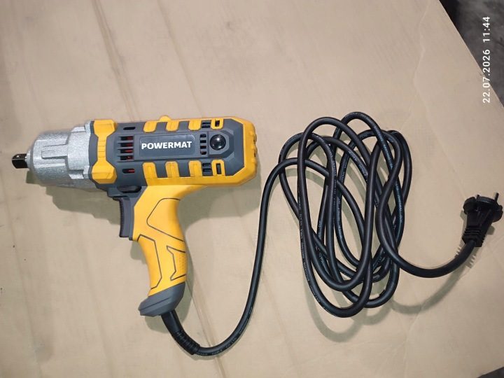 Электрический ударный гайковерт 800 Н·м 2100 Вт POWERMAT, фото 5