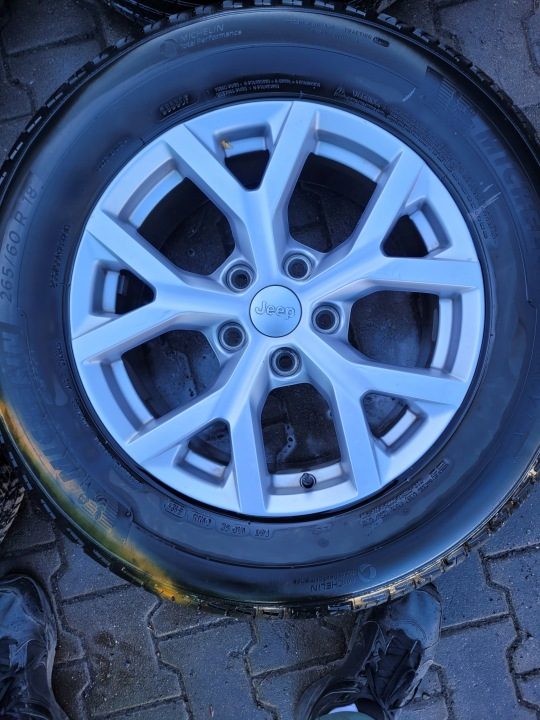 JEEP GRAND CHEROKEE WL 2021-2024 КОЛЕСА ДИСКИ 18 LIMITED 265 60 18 MICHELIN, фото 3