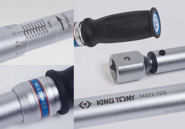 КЛЮЧ ДИНАМОМЕТРИЧЕСКИЙ 14x18mm 200-1000Nm БЕЗ GŁOWI, фото 4