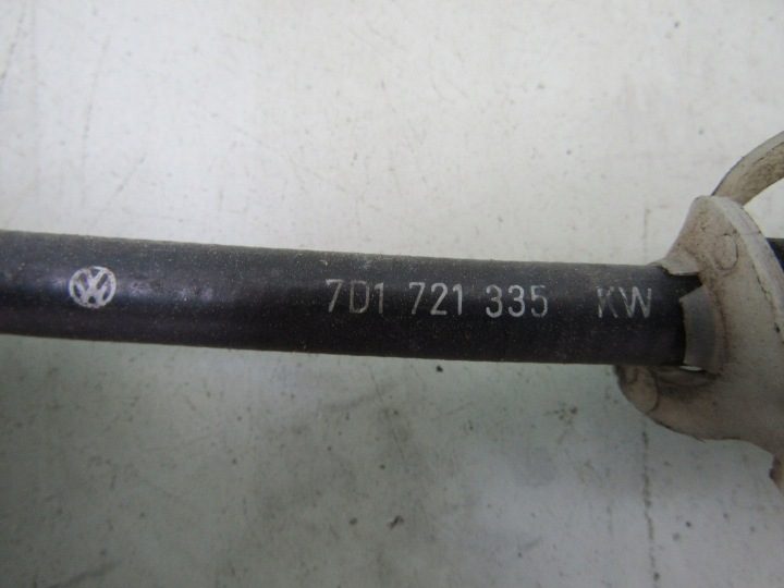 VW TRANSPORTER T4 96 г. 2.4D 2.4 дизель ТРОС СЦЕПЛЕНИЯ 7D1721335, фото 5