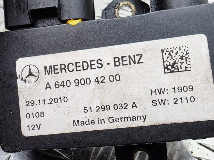 Mercedes W169 W245 OM640 Блок управления Свечей накаливания, фото 2
