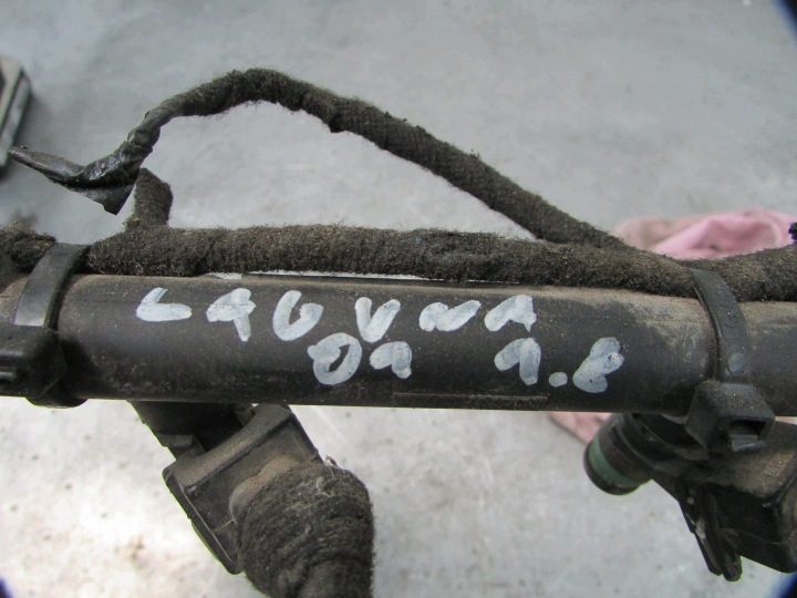 RENAULT LAGUNA II 1.8 01 г. ТОПЛИВНАЯ РАМПА ФОРСУНКИ 7700112777 1039B12637, фото 11