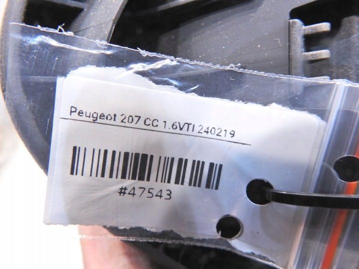 ПОДУШКА БЕЗОПАСНОСТИ ВОДИТЕЛЯ PEUGEOT 207 96500674ZD, фото 5