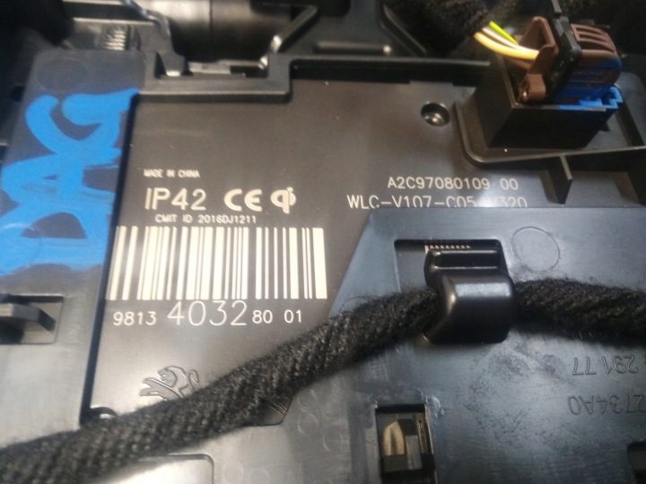 CITROEN C5 AIRCROSS ЦЕНТРАЛЬНЫЙ ТОННЕЛЬ PANE 9813403280, фото 4