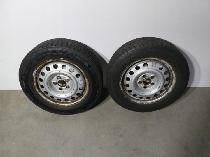 2X КОЛЕСА ДИСКИ ШИНЫ 7D0601027C VW T4 205/60/16C 2018 г., фото 2