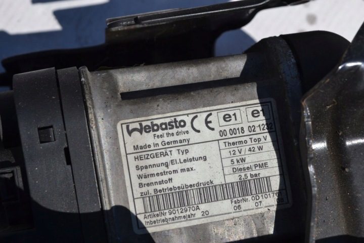 VW TOURAN I 1.9 TDI WEBASTO АВТОНОМНЫЙ ОТОПИТЕЛЬ 1K0815065AD, фото 5
