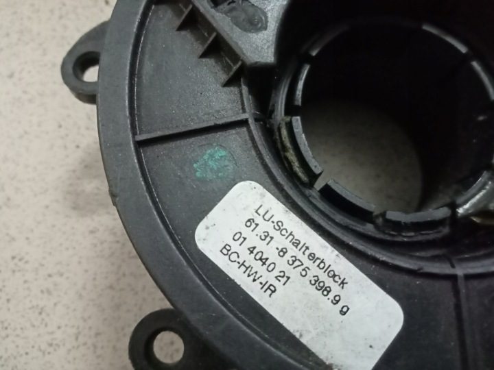 ШЛЕЙФ AIRBAG УЛИТКА BMW X3 E83 61.31-8 375398, фото 2