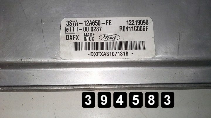 2004 Ford Mondeo ЭБУ 2000tdci 3s7a12a650 FE, фото 4