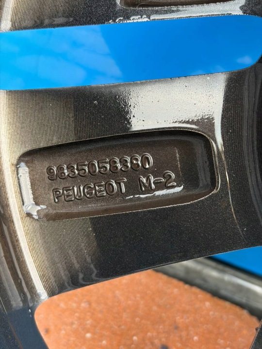 Литой диск Peugeot OE 9835058380 7.0" x 16" 5x108 ET 44, фото 3
