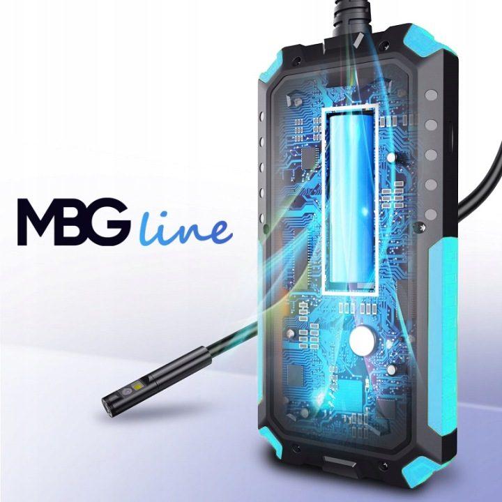 Инспекционная камера MBG LINE P50 5m DUO 9Led 2xFULL HD, фото 4
