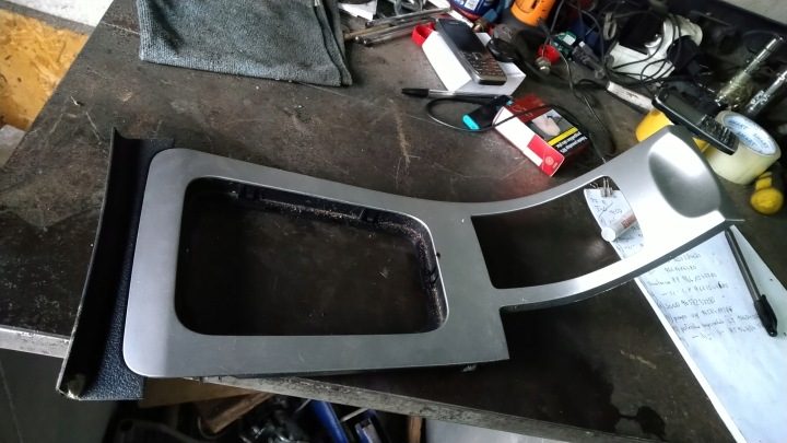 РАМКА КОНСОЛИ ТОННЕЛЬ PEUGEOT 407 9647822077 9647822177 9650233577 9644584877, фото 1
