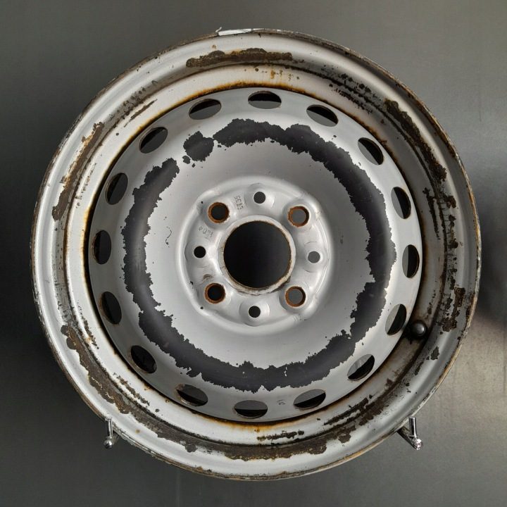 4× Штампованный диск Fiat OE 5.0" x 13" 4x98 ET 35, фото 3