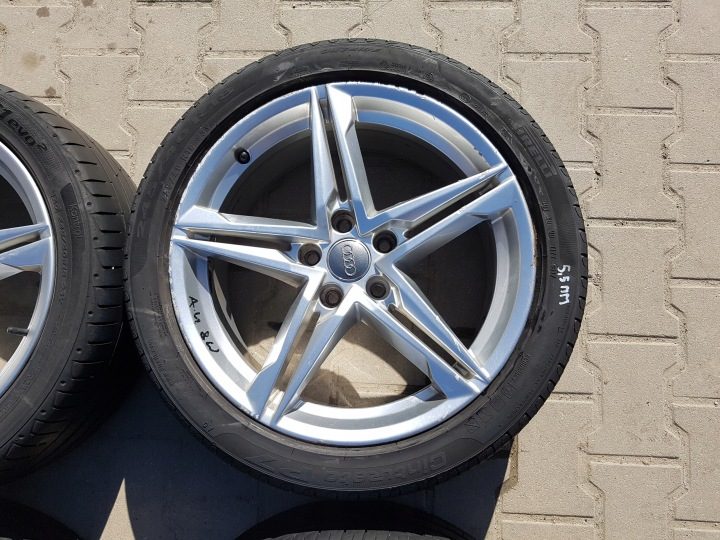 AUDI A4 B9 8W S-LINE Колеса диски 8.0Jx18 245/40R18 комплект, фото 5