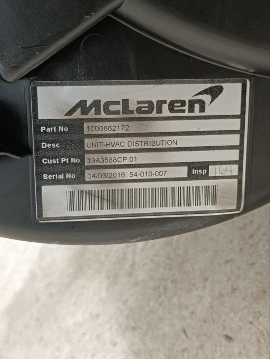 Корпус вентилятора 13A3588CP McLaren 570S 2016, фото 8