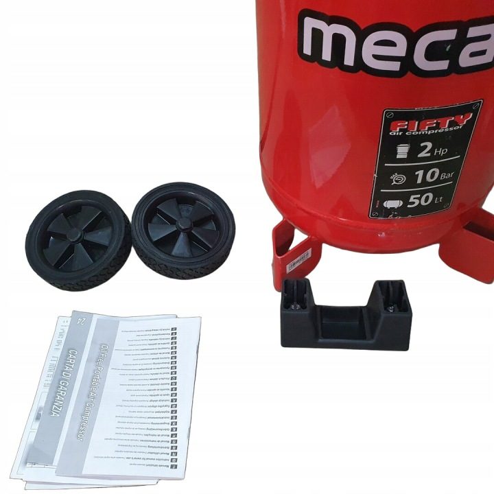 Компрессор безмасляный NuAir OL227-50V 50 l 10 бар, фото 6