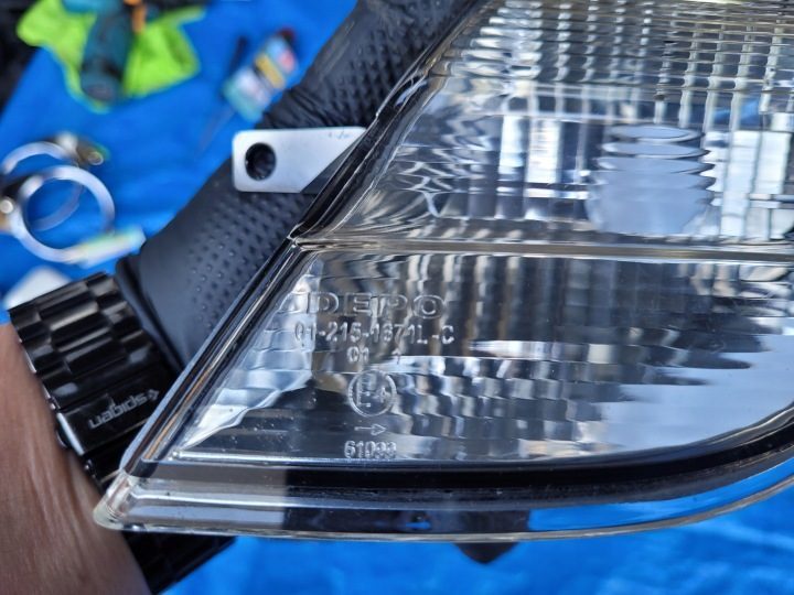 NISSAN Micra III K12 | Поворотник левый передний СЕРЕБРИСТЫЙ, фото 5