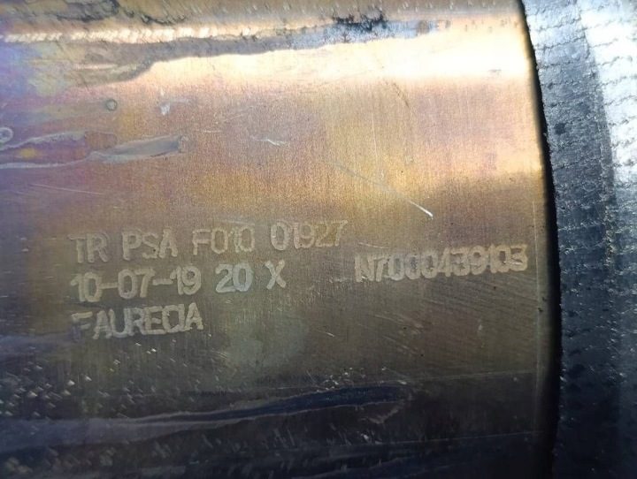 Citroen DS4 11-15 1.6 HDI Фильтр твердых частиц DPF FAP PSA F010, фото 3
