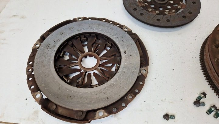 Сцепление двухмассовый маховик 5 передача Saab 9-3 93 II 1.8t 2.0t 2.0T Aero 55562984, фото 3