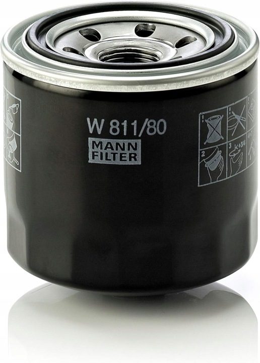 Фильтр масляный Mann-Filter W 811/80, фото 2