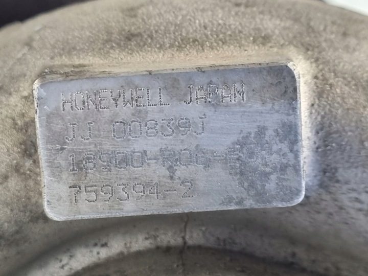 HONDA CR-V 2.2 I-CTDI N22A2 турбокомпрессор 18900-R06-E01 759394-2, фото 2