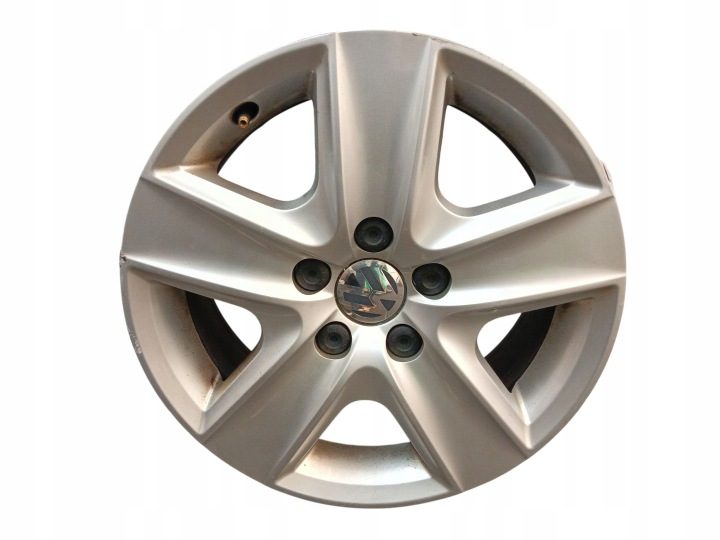 4× Штампованный диск Volkswagen OE 6.5" x 16" 5x112 ET 50, фото 7