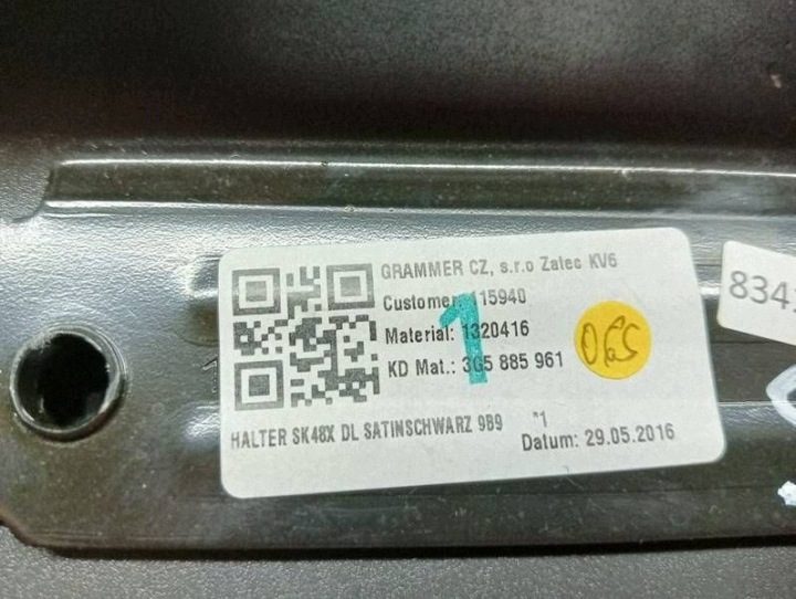 SKODA SUPERB III 17 г. ПОДЛОКОТНИК ДИВАНА ЗАДНИЙ 3G5885961, фото 7