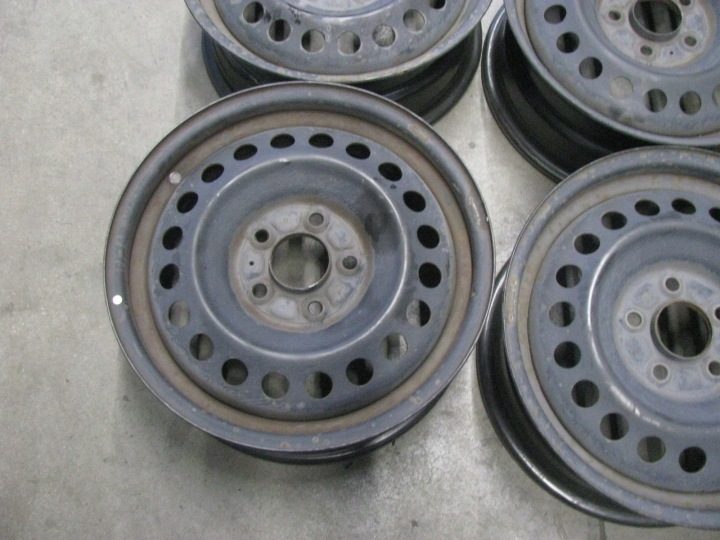 4× Штампованный диск Mitsubishi OE Mitsubishi 6.5" x 16" 5x114.3 ET 46, фото 2