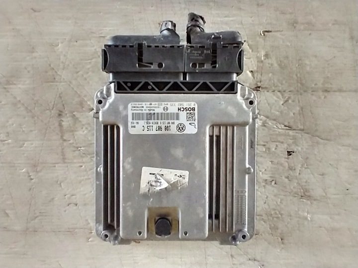 VW EOS 2.0 TFSI ЭБУ ДВИГАТЕЛЯ 1Q0907115C 0261S02335, фото 1