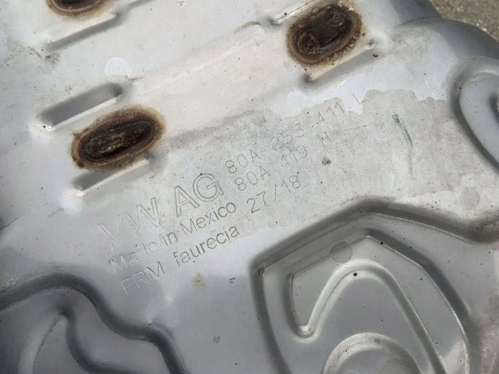 Q5 80A ГЛУШИТЕЛЬ ВЫХЛОПНАЯ СИСТЕМА 2.0 TFSI 80A253411L, фото 1