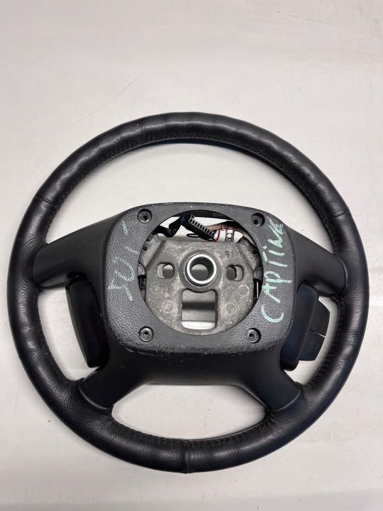 CHEVROLET CAPTIVA 06-10 РУЛЬ МУЛЬТИФУНКЦИОНАЛЬНЫЙ КРУИЗ-КОНТРОЛЬ КОЖА OE, фото 2