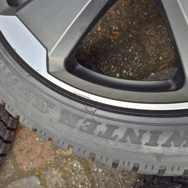 Зима колеса 225/45 R18 Skoda Octavia Superb Yeti VW T-ROC Audi A4 B8 B9 A6, фото 8