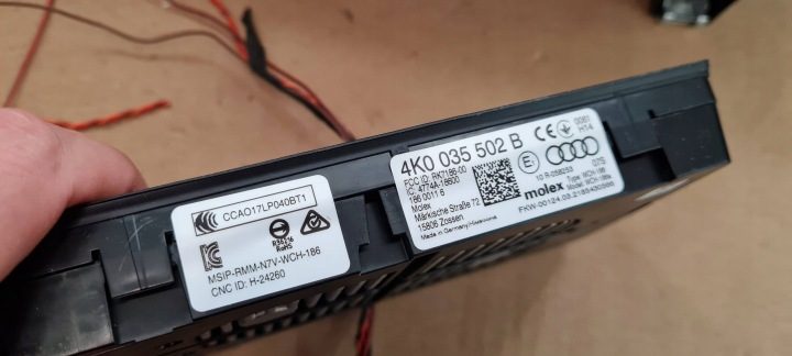 A6 C8 4K БЕСПРОВОДНАЯ ЗАРЯДКА БАРДАЧОК 4K0035502B 4K0864981A, фото 10