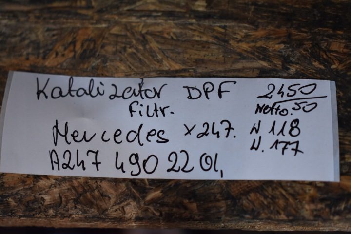 Катализатор фильтр твердых частиц DPF Mercedes W118 W177 X247 1, фото 4